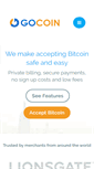 Mobile Screenshot of gocoin.com